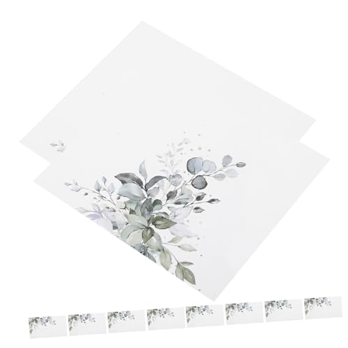 Zerodeko 50 Stück Platzkarten für Hochzeit oder Feier Namenskarten zum Beschriften für Tischdekoration und Gästeführung von Zerodeko