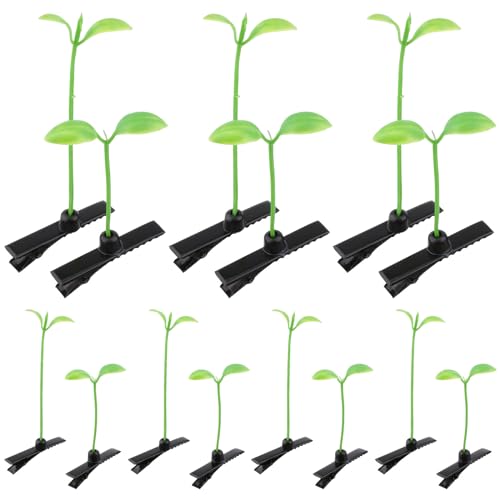 Zerodeko 50 Stücke Lustige Bean Sprout Haarnadeln, Grün Kunststoff Haar Clips für Kinder, Mädchen Haar Ornamente, 2, 75 Zoll Zerodeko 50 Stücke Lustige Bean Sprout Haarnadeln, Grün Kunststoff Haar Clips für Kinder, Mädchen Haar Ornamente, 2, 75 Zoll von Zerodeko