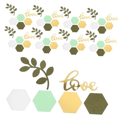 Zerodeko 500stücke Liebe Thema Konfetti Für Romantische Feiern Tischdeko Für Babyshower Und Geburtstagsfeiern Bunte Dekorationen Mit Grünen Blättern Und Love-design Zerodeko 500stücke Liebe Thema Konfetti Für Romantische Feiern Tischdeko Für Babyshower Und Geburtstagsfeiern Bunte Dekorationen Mit Grünen Blättern Und Love-design von Zerodeko
