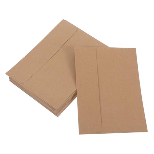 Zerodeko 50Stücke Selbstklebende Umschläge aus Kraftpapier Praktische Einladungsumschläge für Hochzeiten und Grußkarten Schnell Verschlossen für Verschiedene Zerodeko 50Stücke Selbstklebende Umschläge aus Kraftpapier Praktische Einladungsumschläge für Hochzeiten und Grußkarten Schnell Verschlossen für Verschiedene von Zerodeko