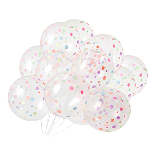 Zerodeko 50Stücke Transparente Punktballons Luftballons für Geburtstagsfeiern Hochzeiten und Festdekorationen Langlebig und Sicher Besondere Anlässe Zerodeko 50Stücke Transparente Punktballons Luftballons für Geburtstagsfeiern Hochzeiten und Festdekorationen Langlebig und Sicher Besondere Anlässe von Zerodeko