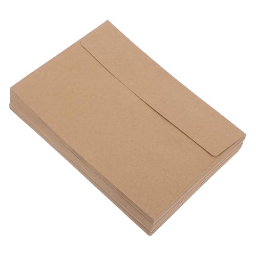 Zerodeko 50Stücke Umschläge Selbstklebende Einladungsumschläge Kraftpapierumschläge für Hochzeiten Konfirmationen und Einladungen Leicht Zerodeko 50Stücke Umschläge Selbstklebende Einladungsumschläge Kraftpapierumschläge für Hochzeiten Konfirmationen und Einladungen Leicht von Zerodeko