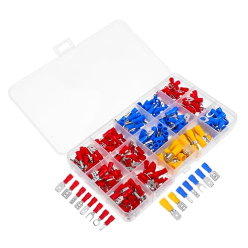 Zerodeko 560 Stück Elektrische Drahtverbinder Aus Eisen Elektrische Crimpverbinder Aus Kunststoff Draht Crimpverbinder Elektrische Klemmen von Zerodeko