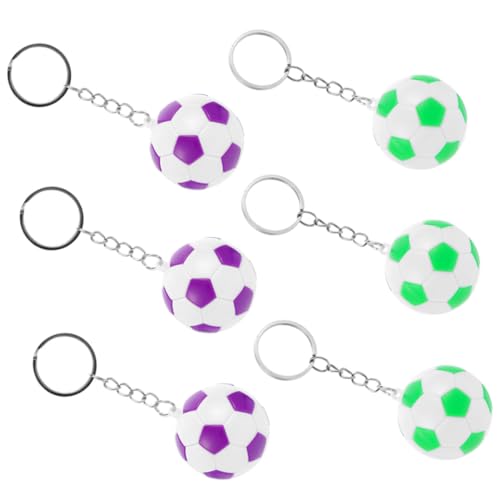Zerodeko 6 Stück Fußball Schlüsselanhänger Farblich Sortiert Grün Weiß und Weiß Langlebiger Schlüsselring Anhänger Kompakt und Robust für Schlüssel und Taschen als Fußball Party Deko Zerodeko 6 Stück Fußball Schlüsselanhänger Farblich Sortiert Grün Weiß und Weiß Langlebiger Schlüsselring Anhänger Kompakt und Robust für Schlüssel und Taschen als Fußball Party Deko von Zerodeko