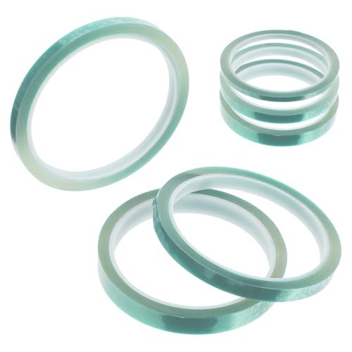 Zerodeko 6 Stück Hitzebeständiges Klebeband Abdeckbandstreifen Elektrisches Wickelband Hochtemperaturbeständiges Auslaufsicheres Vakuumdichtungsband Sprühkleber Versiegelung Zerodeko 6 Stück Hitzebeständiges Klebeband Abdeckbandstreifen Elektrisches Wickelband Hochtemperaturbeständiges Auslaufsicheres Vakuumdichtungsband Sprühkleber Versiegelung von Zerodeko