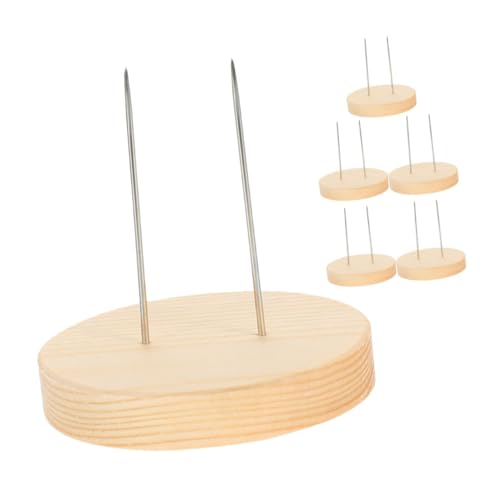Zerodeko 6 Stück Holzbasis -Ornament Nadelfilz-Puppenständer Puppenaufbewahrungshalter Desktop-Display-Basis tragbares Schaugestell für Puppen Filzpuppen-Holzsockel Puppenständer aus Filz Zerodeko 6 Stück Holzbasis -Ornament Nadelfilz-Puppenständer Puppenaufbewahrungshalter Desktop-Display-Basis tragbares Schaugestell für Puppen Filzpuppen-Holzsockel Puppenständer aus Filz von Zerodeko