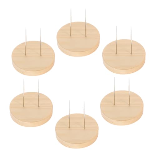 Zerodeko 6 Stück Holzsockel Figur Teile Styling Puppenanzeige Holzständer Zum Ausstellen Gehäkelter Ständer Puppenbasis Puppenständer Hölzern Beige Zerodeko 6 Stück Holzsockel Figur Teile Styling Puppenanzeige Holzständer Zum Ausstellen Gehäkelter Ständer Puppenbasis Puppenständer Hölzern Beige von Zerodeko