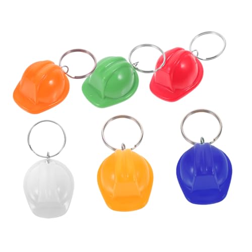 Zerodeko 6 Stück Mini Bauhelm Schlüsselanhänger Bunte Farben Kreative Partygeschenke für Bauingenieure und Bauliebhaber als Baustellen Dekoration und Kleine Präsente Zerodeko 6 Stück Mini Bauhelm Schlüsselanhänger Bunte Farben Kreative Partygeschenke für Bauingenieure und Bauliebhaber als Baustellen Dekoration und Kleine Präsente von Zerodeko