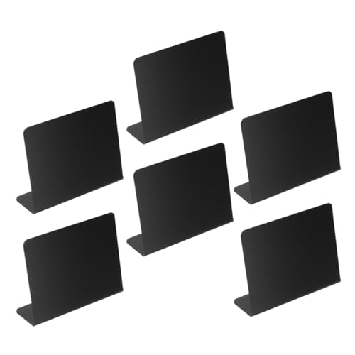 Zerodeko 6 Stück Mini Kreidetafeln Wiederverwendbare Beschriftungstafeln für Buffet Hochzeiten und Partys Multifunktionale für Lebensmittel Menüs und Notizen Zerodeko 6 Stück Mini Kreidetafeln Wiederverwendbare Beschriftungstafeln für Buffet Hochzeiten und Partys Multifunktionale für Lebensmittel Menüs und Notizen von Zerodeko