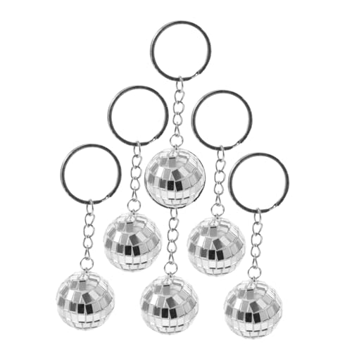Zerodeko 6 Stück Teiliges Disco Ball Schlüsselanhänger Hängende Spiegelkugel Anhänger für Taschen Handys und Dekoration für Partys Geburtstage und Besondere Anlässe Zerodeko 6 Stück Teiliges Disco Ball Schlüsselanhänger Hängende Spiegelkugel Anhänger für Taschen Handys und Dekoration für Partys Geburtstage und Besondere Anlässe von Zerodeko