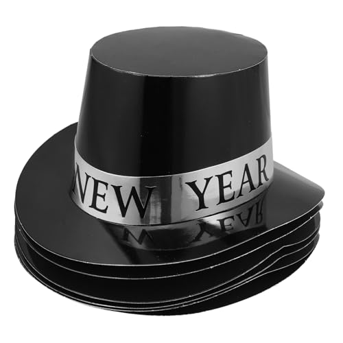 Zerodeko 6 Stück Teiliges Year Party Hüte Papier Top Hats Modische Neujahrsdekorationen Komfortable Silvester Kopfbedeckungen für Erwachsene Feier Zerodeko 6 Stück Teiliges Year Party Hüte Papier Top Hats Modische Neujahrsdekorationen Komfortable Silvester Kopfbedeckungen für Erwachsene Feier von Zerodeko