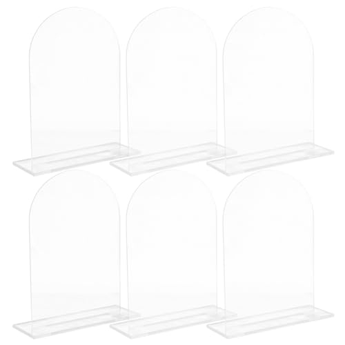Zerodeko 6 Stück Tischkarten für Hochzeiten Partys und Blanko Tischnummernschilder für Beschriftung Robust und Elegant für Sitzordnung und Dekoration Zerodeko 6 Stück Tischkarten für Hochzeiten Partys und Blanko Tischnummernschilder für Beschriftung Robust und Elegant für Sitzordnung und Dekoration von Zerodeko