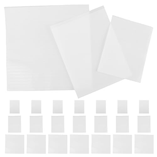 Zerodeko 60 Stück Perlbaumwollverpackungsbeutel Schockabsorbierende Schaumstoffumschläge für Empfindliche für Glaswaren Umzug und Lagerung mit Verschiedenen von Zerodeko