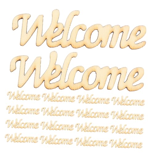 Zerodeko 60 Stück Unlackierte Holz Welcome Wörter zum Basteln DIY Holzschnitte Verschiedenen Formen für Dekorationen und Geschenkanhänger Zerodeko 60 Stück Unlackierte Holz Welcome Wörter zum Basteln DIY Holzschnitte Verschiedenen Formen für Dekorationen und Geschenkanhänger von Zerodeko