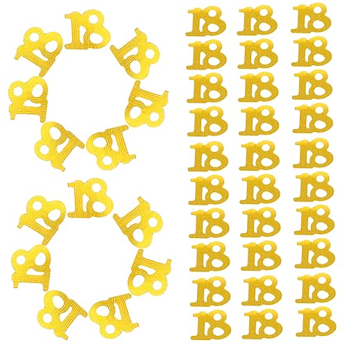 Zerodeko 600Pc Konfetti Geburtstag Glitter Dekorationen Streusel Erwachsene Anzahl Party Feiern Pailletten Goldene Zerodeko 600Pc Konfetti Geburtstag Glitter Dekorationen Streusel Erwachsene Anzahl Party Feiern Pailletten Goldene von Zerodeko