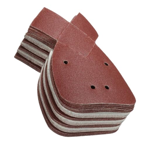 Zerodeko 60Stücke Schleifpapier Mit Löchern Flocken Sandpapier Dunkelrot Körnungen Je Hochwertige Sandschleifscheiben Für Vielseitige Zerodeko 60Stücke Schleifpapier Mit Löchern Flocken Sandpapier Dunkelrot Körnungen Je Hochwertige Sandschleifscheiben Für Vielseitige von Zerodeko