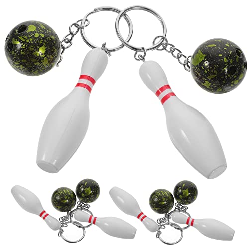 Zerodeko 6Stücke Bowling Pin Schlüsselanhänger Und Bälle Lustige Bowling Party Gefälligkeiten Neuheit Schlüsselbund Kegelspiel Für Erwachsene Zerodeko 6Stücke Bowling Pin Schlüsselanhänger Und Bälle Lustige Bowling Party Gefälligkeiten Neuheit Schlüsselbund Kegelspiel Für Erwachsene von Zerodeko