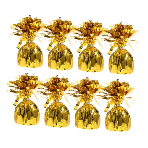 Zerodeko 8 Stück Goldene Ballonbeschwerer Luxuriöse Folienballon Gewichte für Hochzeiten Geburtstagsfeiern Tischdekorationen und Festliche Anlässe Stabilisiert Heliumballons Elegant und Zerodeko 8 Stück Goldene Ballonbeschwerer Luxuriöse Folienballon Gewichte für Hochzeiten Geburtstagsfeiern Tischdekorationen und Festliche Anlässe Stabilisiert Heliumballons Elegant und von Zerodeko