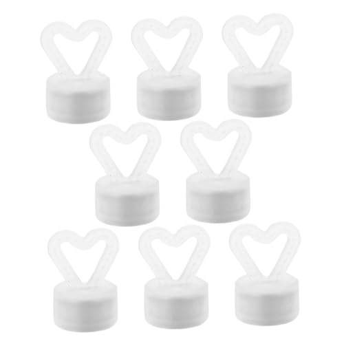 Zerodeko 8 Stück Teiliges Herzförmiger Kunststoff Ballongewichte mit Magnetischem Boden Ballonanhänger für Hochzeit Geburtstag und Partydekoration Einfache Befestigung Vielseitig Einsetzbar Zerodeko 8 Stück Teiliges Herzförmiger Kunststoff Ballongewichte mit Magnetischem Boden Ballonanhänger für Hochzeit Geburtstag und Partydekoration Einfache Befestigung Vielseitig Einsetzbar von Zerodeko
