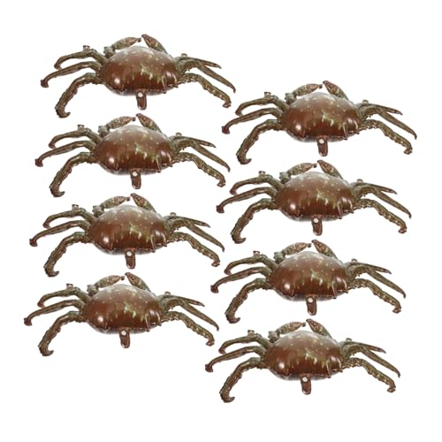 Zerodeko 8 Stück Teiliges Krabbenballon-set aus Robustem Aluminiumfolien-material Cartoonartige Krabbenform Reißfest und Farbbeständig Einfache Befüllung Meeres-themenparty-dekoration für Zerodeko 8 Stück Teiliges Krabbenballon-set aus Robustem Aluminiumfolien-material Cartoonartige Krabbenform Reißfest und Farbbeständig Einfache Befüllung Meeres-themenparty-dekoration für von Zerodeko