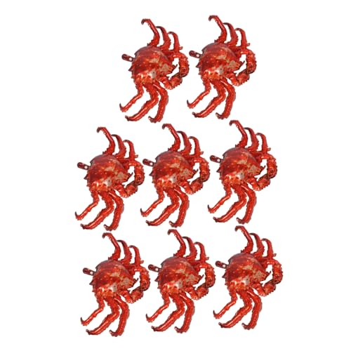 Zerodeko 8 Stück Teiliges Set Aluminiumfolie-krabbenballons Realistische King Crab Deko für Meeres-themenpartys Wetterfeste Partydekoration Vielseitig für Geburtstage Festivals und Events Zerodeko 8 Stück Teiliges Set Aluminiumfolie-krabbenballons Realistische King Crab Deko für Meeres-themenpartys Wetterfeste Partydekoration Vielseitig für Geburtstage Festivals und Events von Zerodeko