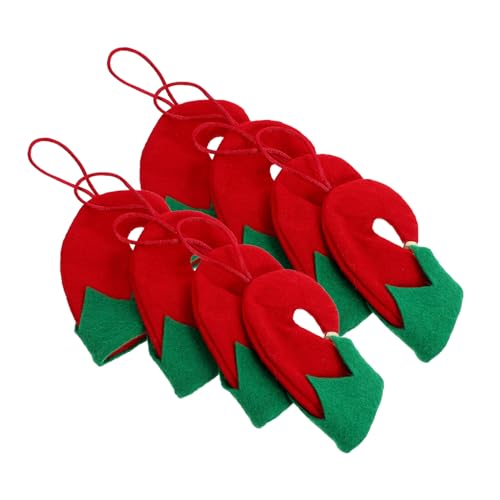 Zerodeko 8 Stück Teiliges Set Mini Weihnachtsmützen aus Vielseitig als Baumschmuck Flaschenüberzug und Besteckhalter Kompakte für Festliche Tischdekoration und Weihnachtsfeiern Zerodeko 8 Stück Teiliges Set Mini Weihnachtsmützen aus Vielseitig als Baumschmuck Flaschenüberzug und Besteckhalter Kompakte für Festliche Tischdekoration und Weihnachtsfeiern von Zerodeko