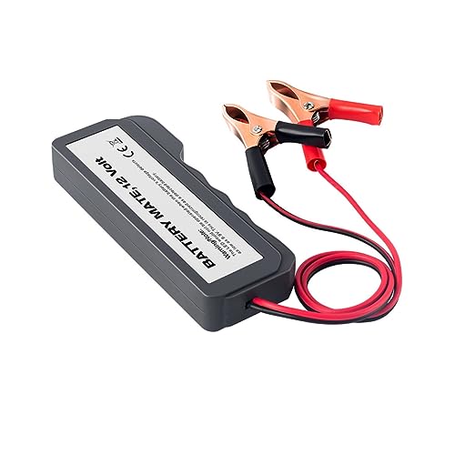 Zerodeko Auto Batterietester Professioneller Batteriedetektor und Messer Tragbar Langlebig für Präzise Messungen von Ladezustand und Startleistung ohne Batterie Zerodeko Auto Batterietester Professioneller Batteriedetektor und Messer Tragbar Langlebig für Präzise Messungen von Ladezustand und Startleistung ohne Batterie von Zerodeko