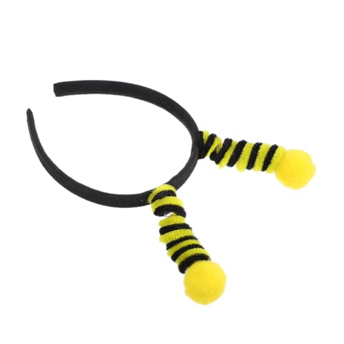 Zerodeko Bienen Haarreif Damen Leichtes Insekten Antennen Stirnband Stilvolles Kostüm Zubehör Für Geburtstag Party Bühnenauftritte Cosplay von Zerodeko