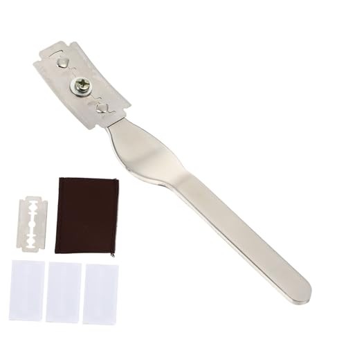 Zerodeko Brotmesser Edelstahl mit Abnehmbaren Klingen für Backzubehör Professionelles Einschneiden Sicherer Griff für und Heimbacken Inklusive Schutzetui von Zerodeko