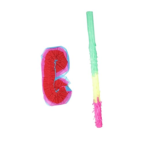 Zerodeko Buntes Pinata Stick mit Augenmaske Geburtstag Party Leicht zu Greifen für Fröhliche Feierlichkeiten und Unterhaltsames Partyspiel Zerodeko Buntes Pinata Stick mit Augenmaske Geburtstag Party Leicht zu Greifen für Fröhliche Feierlichkeiten und Unterhaltsames Partyspiel von Zerodeko