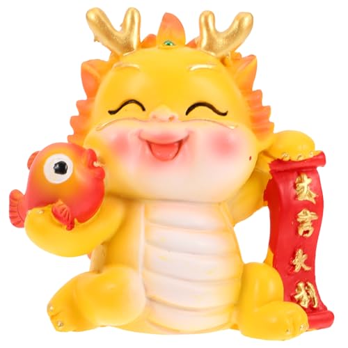 Zerodeko Chinesisches Neujahrsdrache Deko Figur Cartoon Dragon Mascot Für Glück Und Für Tischdeko Und Zu Festen Und Anlässen Zerodeko Chinesisches Neujahrsdrache Deko Figur Cartoon Dragon Mascot Für Glück Und Für Tischdeko Und Zu Festen Und Anlässen von Zerodeko