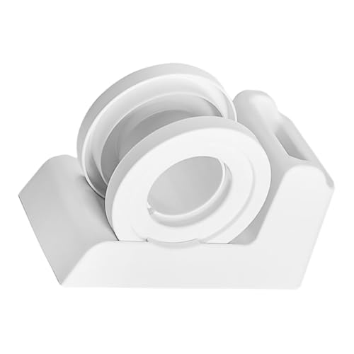 Zerodeko Desktop Klebebandabroller mit Cutter Praktischer Tape Dispenser für Haushalt Büro für Kleine Klebebänder Einfach der Anwendung und Vielseitig Einsetzbar von Zerodeko