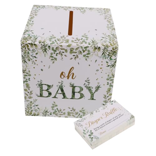 Zerodeko Diaper Raffle Spielset mit Box für Babyparty Karten für Spannende Verlosung für Jungen und Andere Feierlichkeiten Personalisierte für Gäste Zerodeko Diaper Raffle Spielset mit Box für Babyparty Karten für Spannende Verlosung für Jungen und Andere Feierlichkeiten Personalisierte für Gäste von Zerodeko