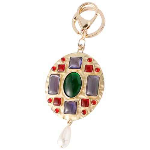 Zerodeko Eleganter Schlüsselanhänger mit Schmuckstein Europäischer Stil Geeignet zur Dekoration von Handtaschen Rucksäcken und Schlüsseln Langlebig und Verschleißfest Zerodeko Eleganter Schlüsselanhänger mit Schmuckstein Europäischer Stil Geeignet zur Dekoration von Handtaschen Rucksäcken und Schlüsseln Langlebig und Verschleißfest von Zerodeko