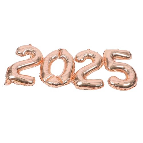 Zerodeko Folienballons Aluminium Metallisch Roségold Zahlenballon Partydekoration Geburtstag Silvester Neujahr Feier Zubehör Zerodeko Folienballons Aluminium Metallisch Roségold Zahlenballon Partydekoration Geburtstag Silvester Neujahr Feier Zubehör von Zerodeko