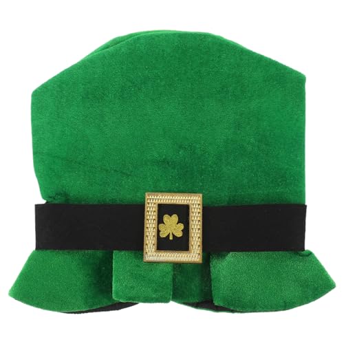 Zerodeko Grüne Kopfbedeckung für Patrick's Day Irischer Hut mit Klassischem Design für Karneval und Kostümpartys Einzigartiges Accessoire für Herren und Damen Zerodeko Grüne Kopfbedeckung für Patrick's Day Irischer Hut mit Klassischem Design für Karneval und Kostümpartys Einzigartiges Accessoire für Herren und Damen von Zerodeko