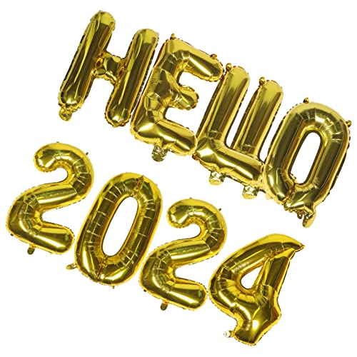 Zerodeko 2024 Neujahrsballons Abschlussfeier Lieferungen Buchstaben Nummer Aluminiumfolie Ballons Banner Zerodeko 2024 Neujahrsballons Abschlussfeier Lieferungen Buchstaben Nummer Aluminiumfolie Ballons Banner von Zerodeko