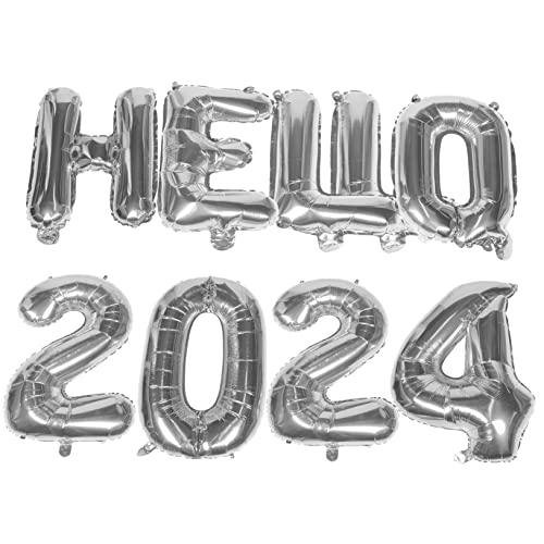 Zerodeko HELLO Folienballons Für Silvesterfeiern Partys Und Dekoration 2024 Neujahrsballons Perfekte Party Accessoires Für Unvergessliche Momente Zerodeko HELLO Folienballons Für Silvesterfeiern Partys Und Dekoration 2024 Neujahrsballons Perfekte Party Accessoires Für Unvergessliche Momente von Zerodeko