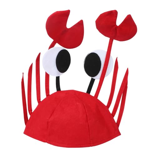 Zerodeko Halloween Krabben- Und Hummerhut – Lustiger Partyhut Für Erwachsene – Unisex-neuheit Zerodeko Halloween Krabben- Und Hummerhut – Lustiger Partyhut Für Erwachsene – Unisex-neuheit von Zerodeko