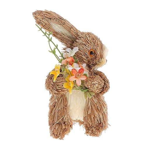 Zerodeko Handgefertigte Strohhase Dekofigur Ostern Dekoration Für Den Tisch Niedlicher Hase Aus Naturmaterialien Ideales Für Ostern Und Frühlingshafte Anlässe Zerodeko Handgefertigte Strohhase Dekofigur Ostern Dekoration Für Den Tisch Niedlicher Hase Aus Naturmaterialien Ideales Für Ostern Und Frühlingshafte Anlässe von Zerodeko