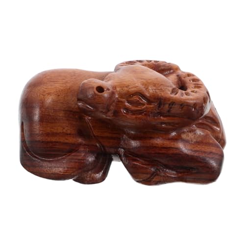 Zerodeko Handgeschnitzte Holzfigur des Chinesischen Zodiaks Skulptur für Feng Shui Rustikale Wohnkultur Vielseitiges Sammlerstück Dekoratives Ornament für Zuhause und Büro Zerodeko Handgeschnitzte Holzfigur des Chinesischen Zodiaks Skulptur für Feng Shui Rustikale Wohnkultur Vielseitiges Sammlerstück Dekoratives Ornament für Zuhause und Büro von Zerodeko
