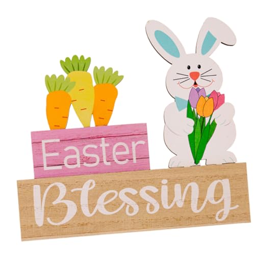 Zerodeko Ostern Tisch Herzstück Holz Zeichen Frohe Ostern Decor Holz Handwerk Wohnkultur Zerodeko Ostern Tisch Herzstück Holz Zeichen Frohe Ostern Decor Holz Handwerk Wohnkultur von Zerodeko
