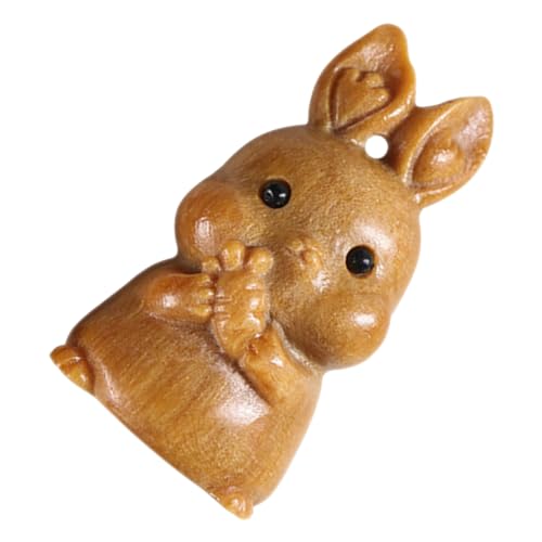 Zerodeko Hasenstatue Aus Holz, Hasenfigur, kleintierstatue, Holzhandwerk, Hasenfigur Für Ostern, Küche, Büro, Tischdekoration Zerodeko Hasenstatue Aus Holz, Hasenfigur, kleintierstatue, Holzhandwerk, Hasenfigur Für Ostern, Küche, Büro, Tischdekoration von Zerodeko