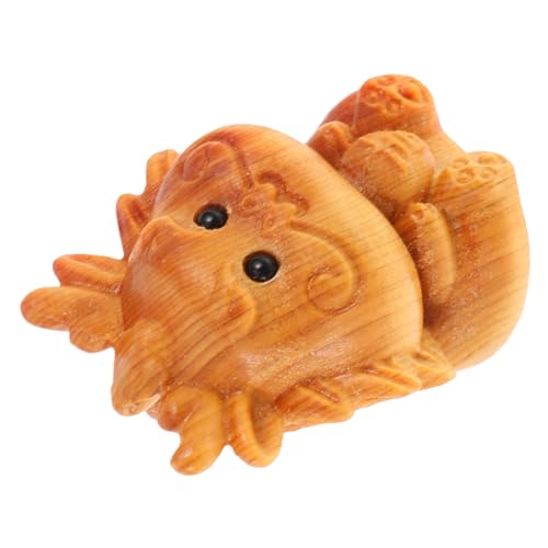 Zerodeko Holz Drachen Sternzeichen Charme Schmuck Machen Decor Schlüsselanhänger von Zerodeko