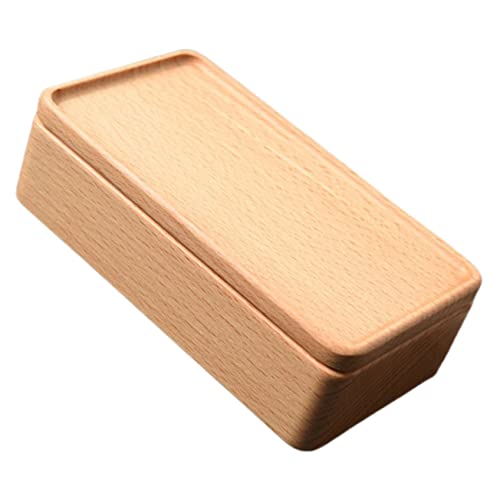 Zerodeko Holz Schmuckbox Mit Magnetverschluss Kompakte Reisekosmetik-organizer Tragbare Und Leichte Schmuckaufbewahrung Für Ohrringe Und Ringe Elegantes Design Aus Massivem Holz Zerodeko Holz Schmuckbox Mit Magnetverschluss Kompakte Reisekosmetik-organizer Tragbare Und Leichte Schmuckaufbewahrung Für Ohrringe Und Ringe Elegantes Design Aus Massivem Holz von Zerodeko