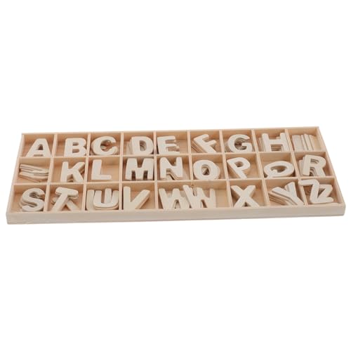 Zerodeko Holzbuchstaben Set mit Aufbewahrungsfach Natürliche Holzbuchstaben Mittlerer für DIY Malprojekte Kreatives Montessori Holzspielzeug zur Frühkindlichen und Dekoration Zerodeko Holzbuchstaben Set mit Aufbewahrungsfach Natürliche Holzbuchstaben Mittlerer für DIY Malprojekte Kreatives Montessori Holzspielzeug zur Frühkindlichen und Dekoration von Zerodeko