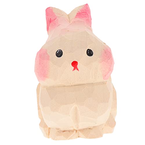 Zerodeko Holz Bunny Ornament Bunny Statue Für Decor Desktop Bunny Schmuck Ostern Bunny Figurine Zerodeko Holz Bunny Ornament Bunny Statue Für Decor Desktop Bunny Schmuck Ostern Bunny Figurine von Zerodeko