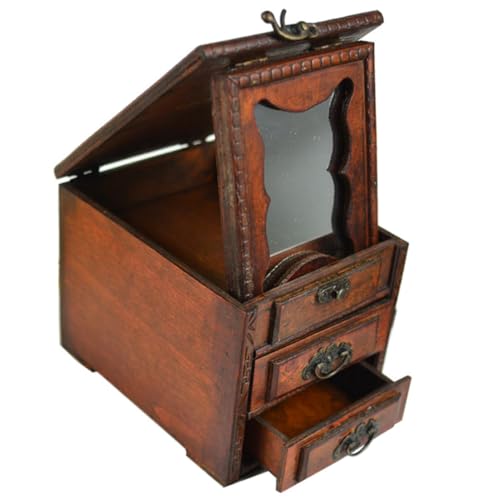 Zerodeko Kasten Dressing-Box Chinesisches Schmuckkästchen Schmuckschatullen & Desktop Schmuck-Organizer Organizer für antiken Schmuck fein Antiquität Schmuckständer Aufbewahrungskiste Holz Zerodeko Kasten Dressing-Box Chinesisches Schmuckkästchen Schmuckschatullen & Desktop Schmuck-Organizer Organizer für antiken Schmuck fein Antiquität Schmuckständer Aufbewahrungskiste Holz von Zerodeko