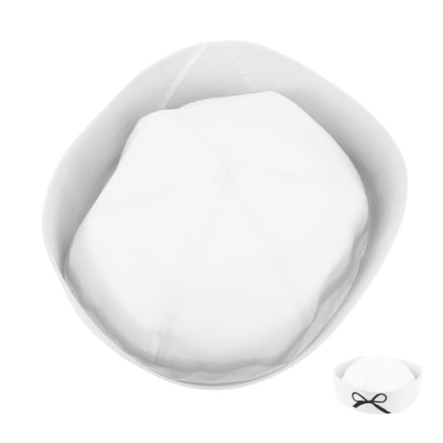 Zerodeko Klassische Matrosenmütze mit Schleife für Kostümpartys Hautfreundlicher und Robuster Sailor Hat für Damen und Herren für Cosplay Halloween und Tägliche Dekoration Zerodeko Klassische Matrosenmütze mit Schleife für Kostümpartys Hautfreundlicher und Robuster Sailor Hat für Damen und Herren für Cosplay Halloween und Tägliche Dekoration von Zerodeko