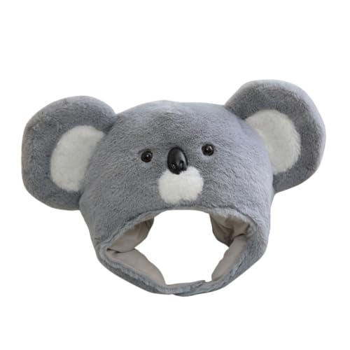 Zerodeko Koala Hut Für Kinder Und Erwachsene Spaß Koala Tierhut Für Cosplay Plüschhut Für Foto -requisiten Kopfbedeckung Tierpartys Hut Für Tierische Partys von Zerodeko